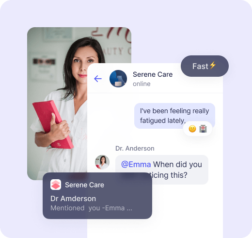 Lag-Free Chat