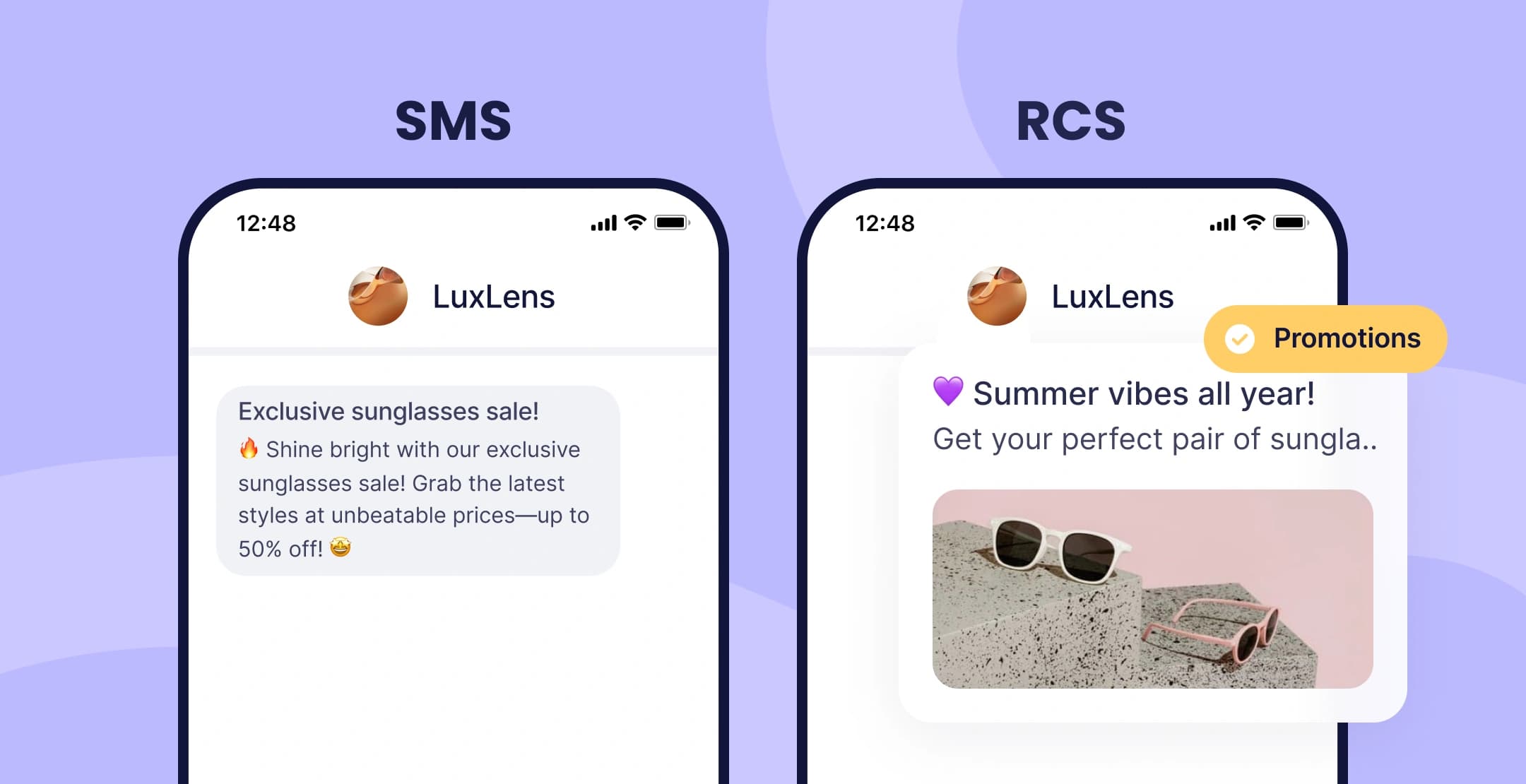 RCS offers significant advantages and enhancements over SMS.